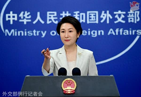 毛宁 资料图。图源：外交部网站